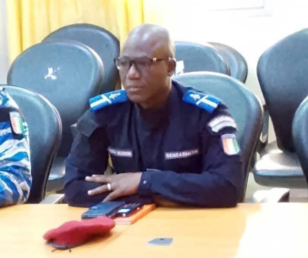 Côte d'ivoire / Communiqué Relatif au  décès d’un officier de  Gendarmerie en  mission