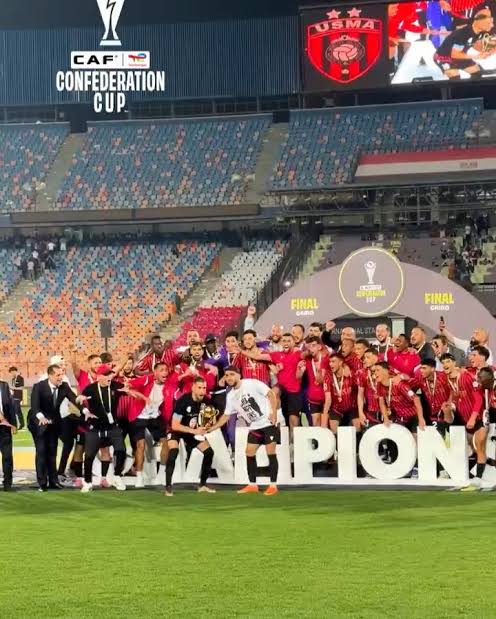 Sport / Finale de la coupe de la Confédération : Dramane Kamagaté et l’USMA sur le podium 