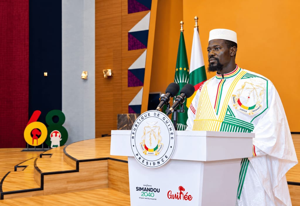 An 68 de la Guinée : Mamadi Doumbouya dans une posture souverainiste